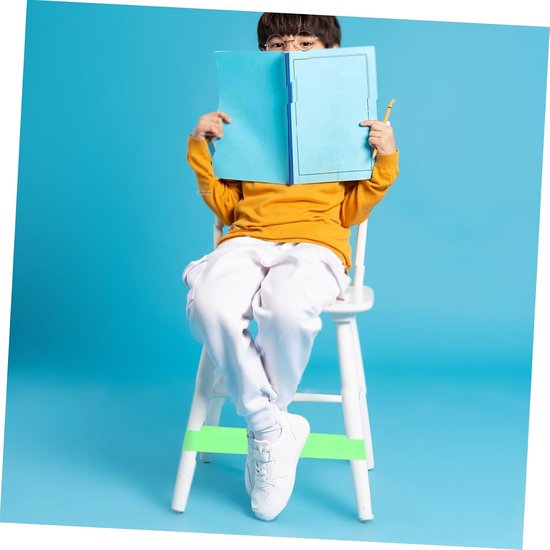 10stuks Verstelbare Stoelbanden Voor Kleurige Elastische Bands Voor Stoelen Voor Fidgety Feet Ondersteuning De Geschikt Voor Elke Stoel — afbeelding 2