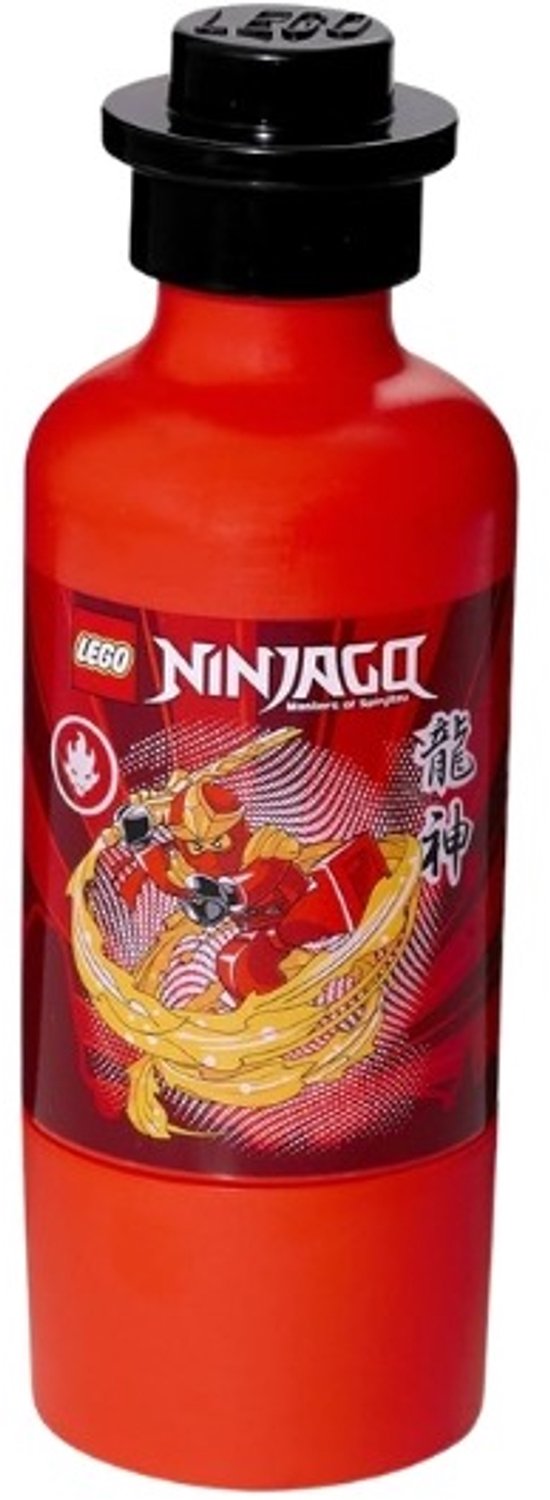 Lego Ninjago Drinkfles - Rood