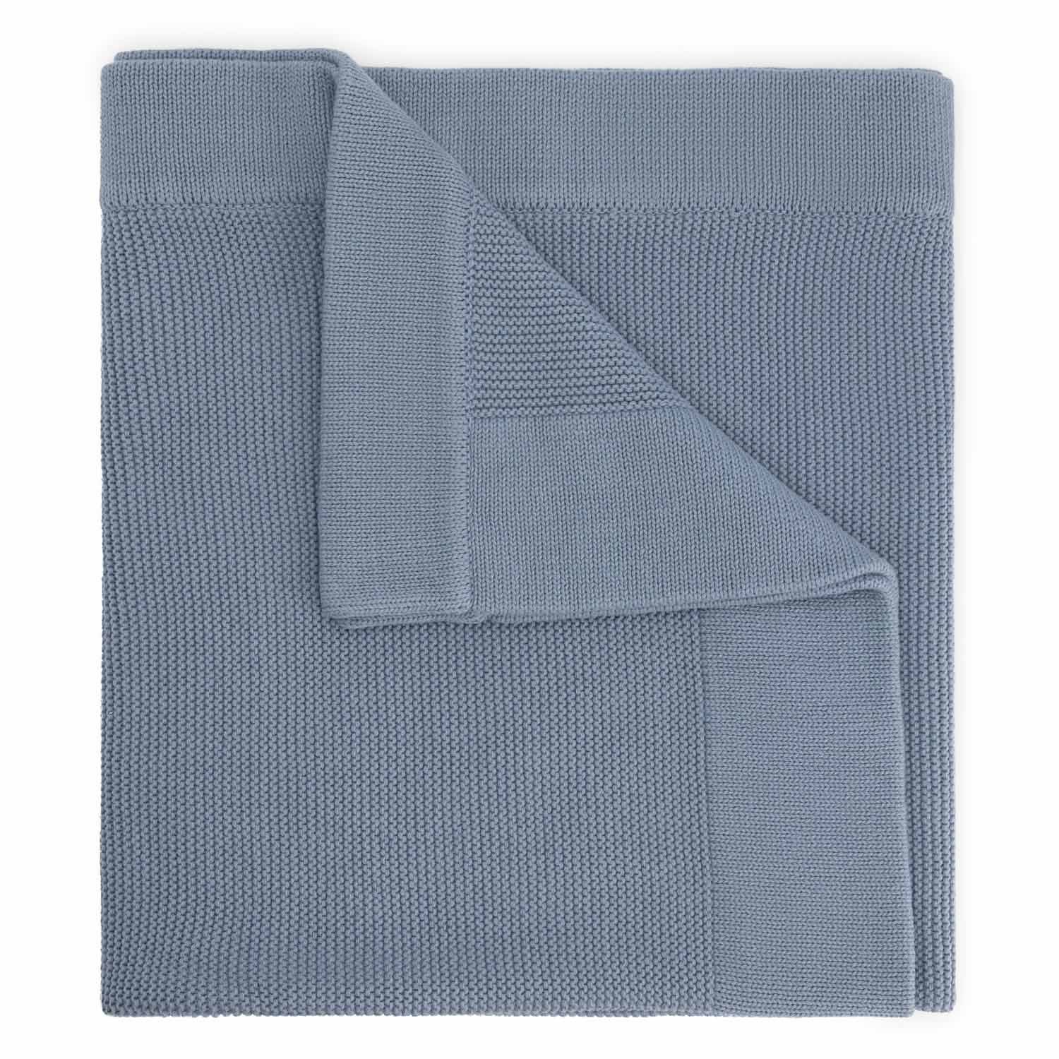 Prénatal ledikantdeken Little Knits - bedtextiel - Blue