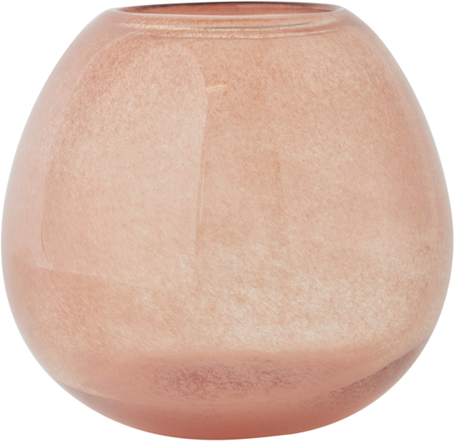 OYOY living vaas lasi - ø 25cm Taupe