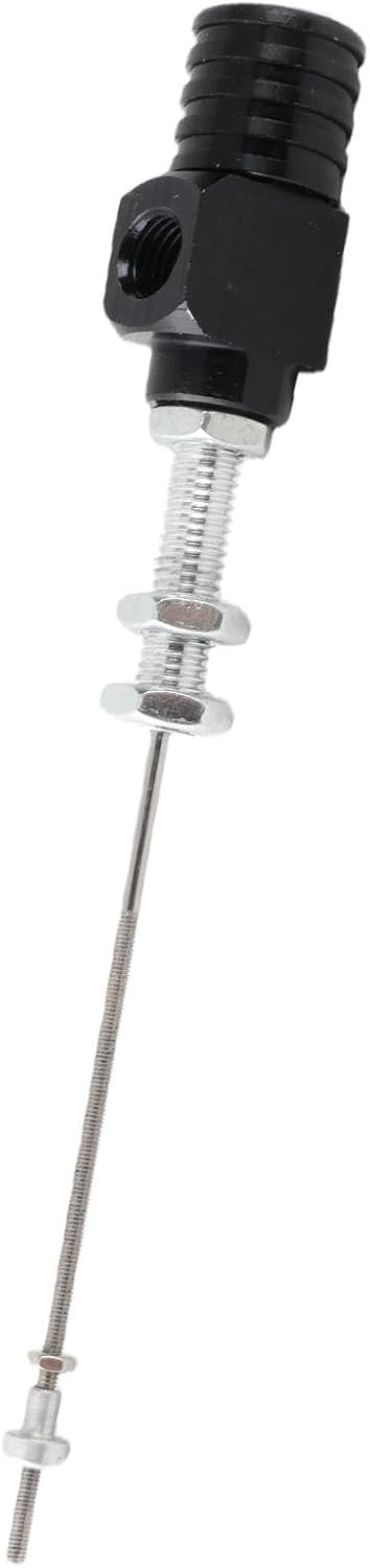 Koppeling rempomp, M10x1,25 mm universele motorfiets hydraulische koppeling hoofdremcilinder stangen rempomp default zwart