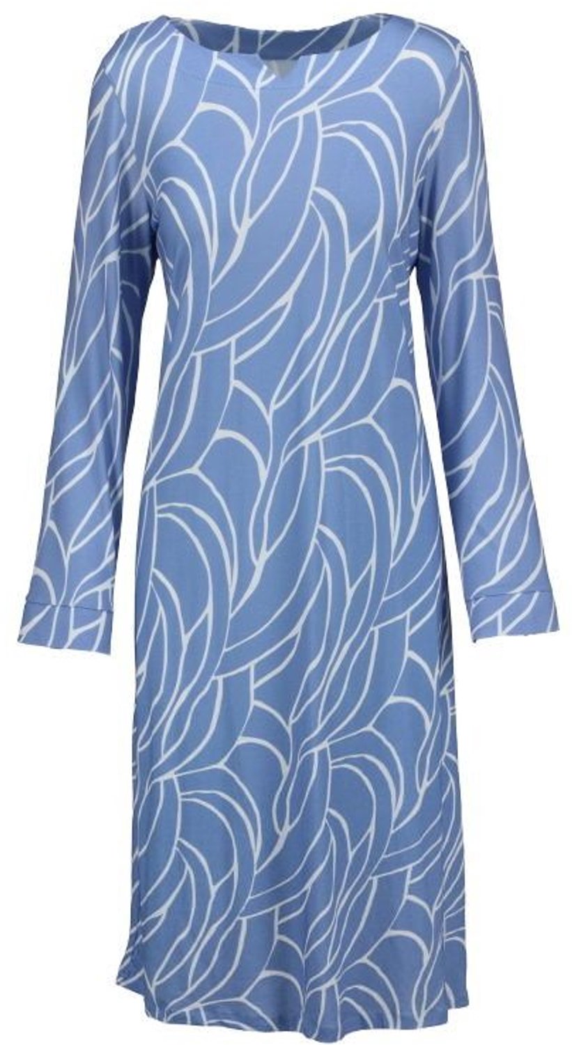 Ringella Katoenen dames nachthemd sterrenblauw Ringella - Blauw - Maat - 40