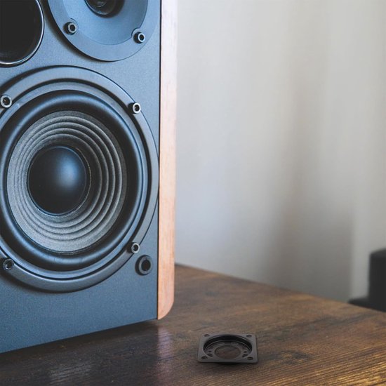 2 Stuks Hoogwaardige Iron Speaker Isolatiepads met Vacuümbuis voor Geluidsapparatuur Duurzame Trillingsdempers voor Draaitafels Professionele Audiopads Verminderen Effectief Geluid — afbeelding 3