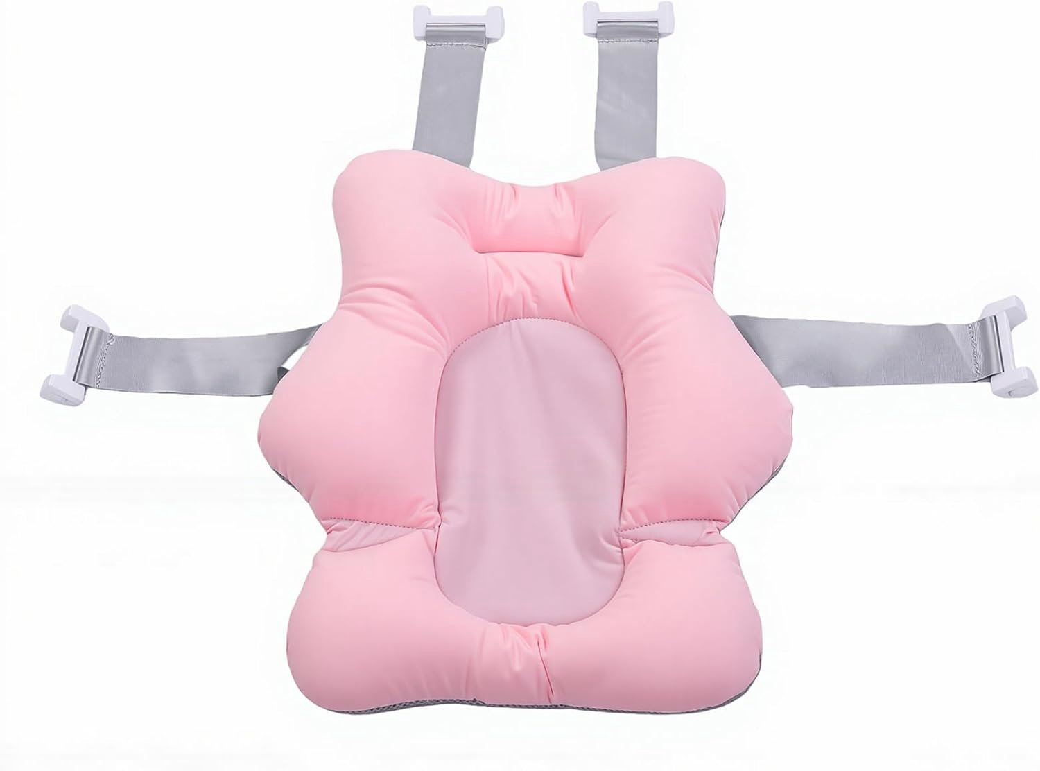 Babybad, drijvend badzitje, ademend babybadinzetstuk (roze)