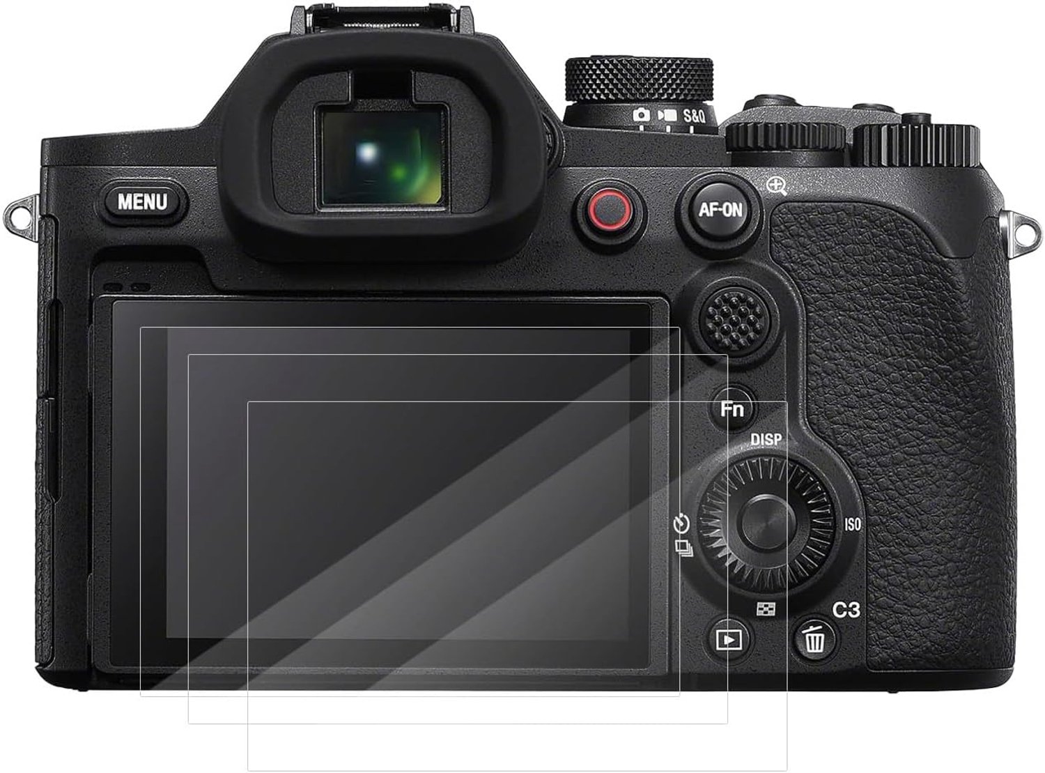 Beschermfolie van gehard glas voor Sony RX10 V, 3 stuks, 9H hardheid, krasbestendig, vingerafdrukbestendig, HD-helder, zonder luchtbellen, voor camera-schermen