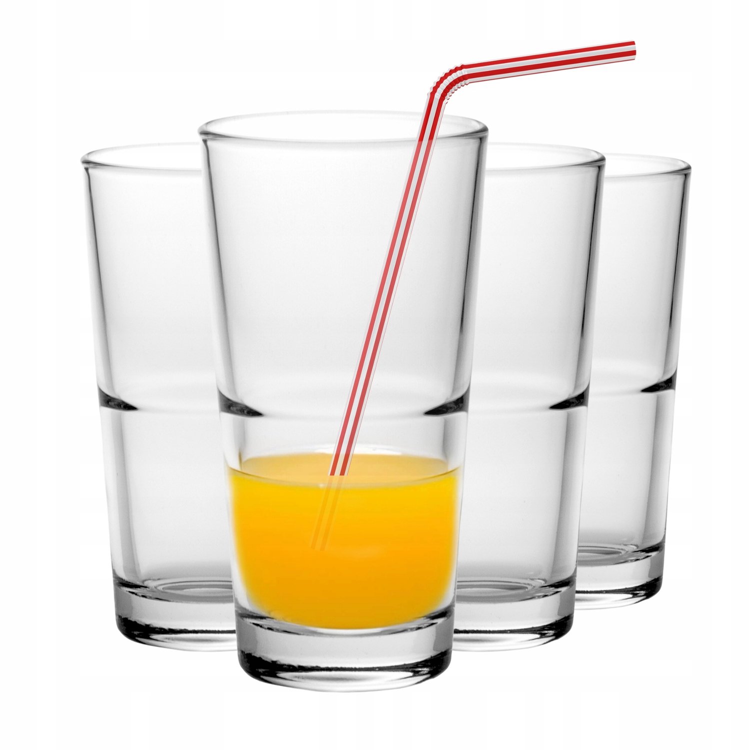 Set van 4 Long Drink Glazen 360ml - Nederlands Glas