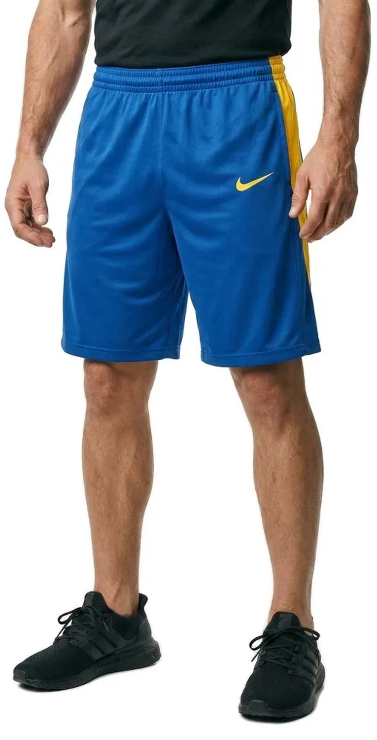 Nike Team Stock Korte Broek Man Blauw