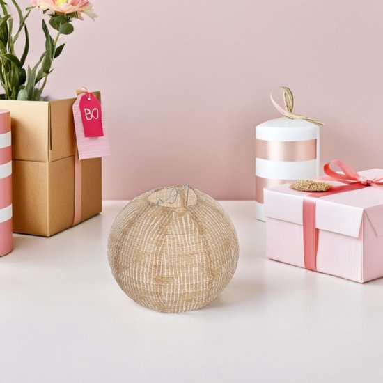 6 Stuks Vintage Burlap Hanging Lanterns Lampshade voor Verjaardag Bruiloft Chinese Stijl Feestdecoratie met Rustieke Farmhouse Look — afbeelding 2