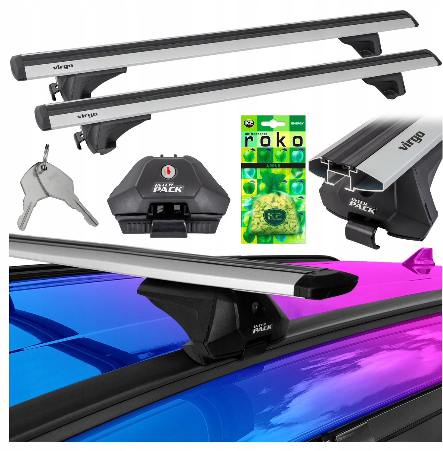 Dakdragers Inter Pack Virgo G2 voor Opel Astra H Kombi (2004-2014)