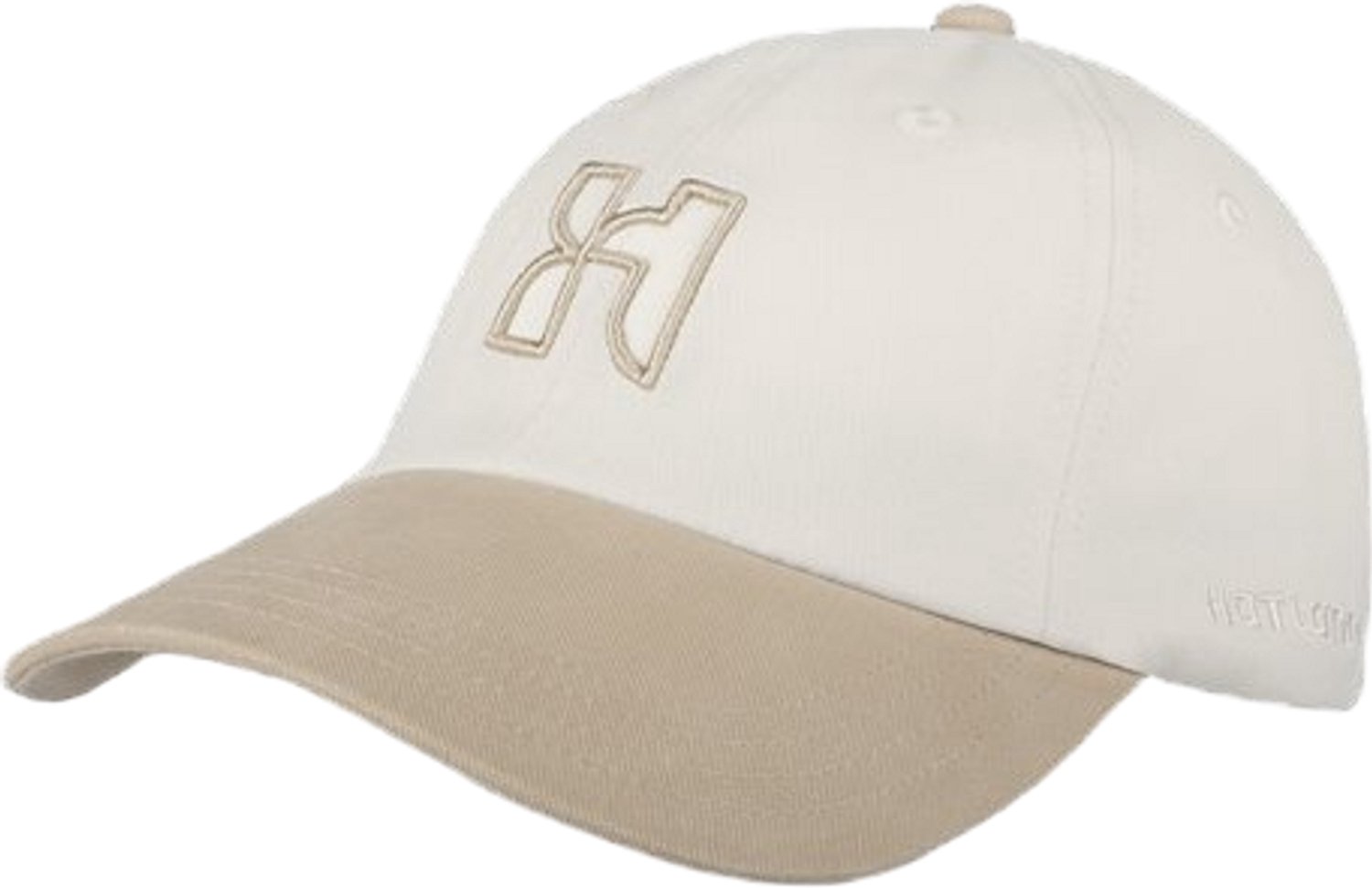Hatland - Eden Flexfit - Katoenen baseball cap - Beige - Maat L / XL - Unisex