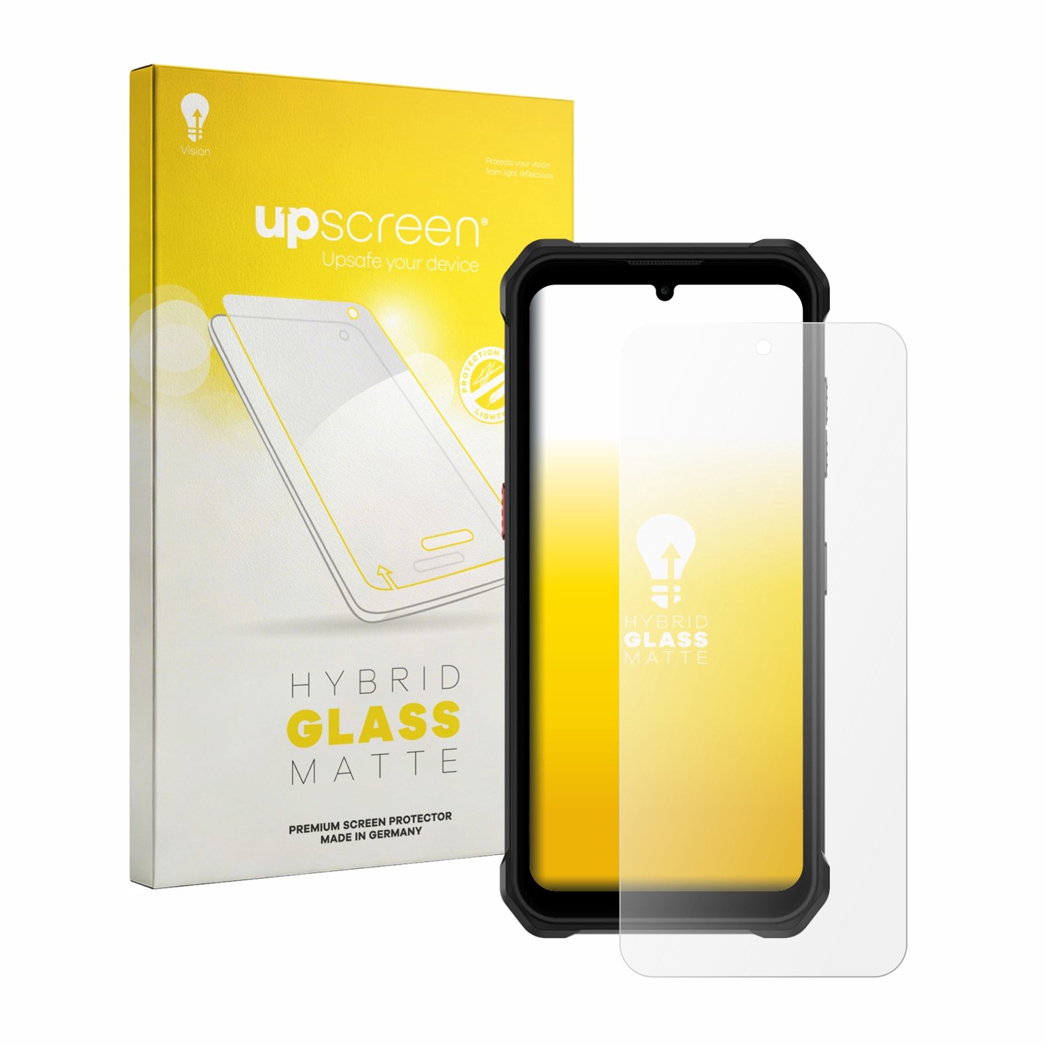 upscreen - Screenprotector voor Fossibot F117 - Folie Beschermfolie Beschermglas matte