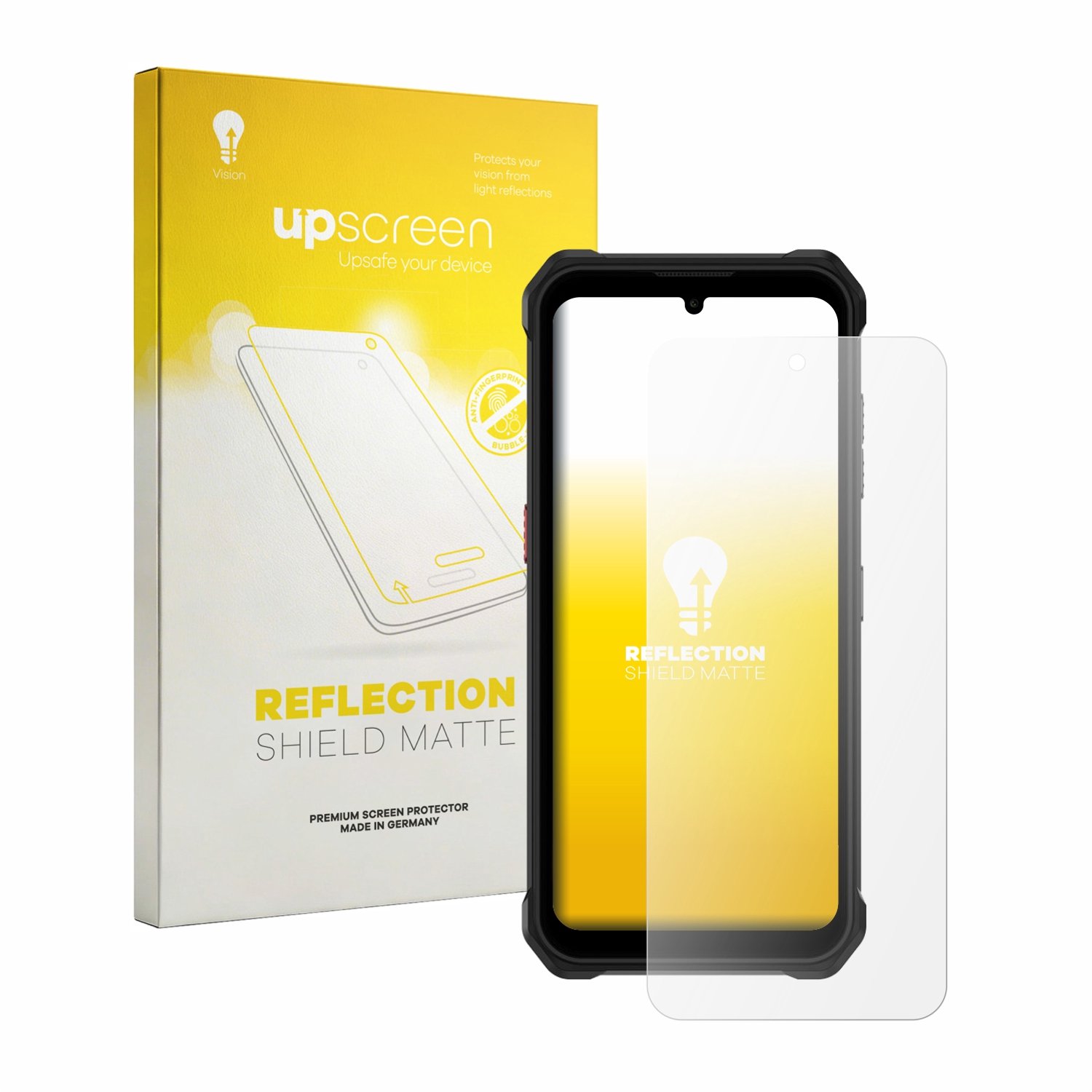 upscreen - Screenprotector voor Fossibot F117 - Folie Beschermfolie anti glare matte
