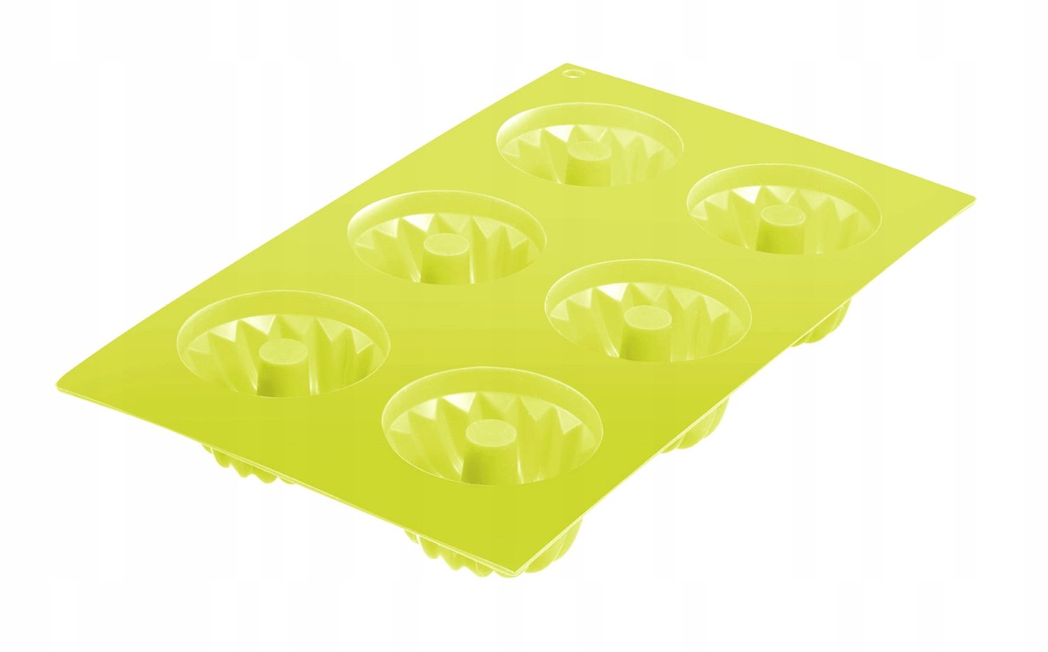 Westmark Siliconen Muffinvorm voor 6 Cupcakes - Groen