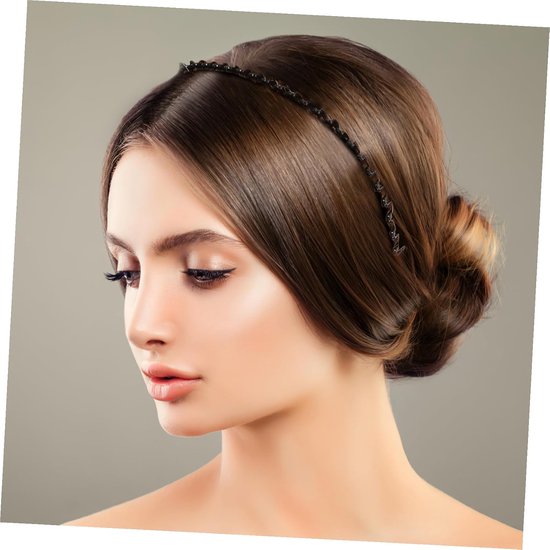 24 Stuks Flexibele Stretch Hoofdbanden met Tandjes Elastische Plastic Haarbanden voor Vrouwen Veilige Spring Design Cirkel Kam voor Eenvoudige Styling Professioneel Haarverzorging — afbeelding 4