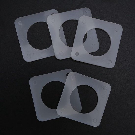5 stuks siliconen stappenmotor trillingsdemper voor 17 motoren, 3D-printer CNC-machine schokdemperset, vermindert geluid, trillingen — afbeelding 4