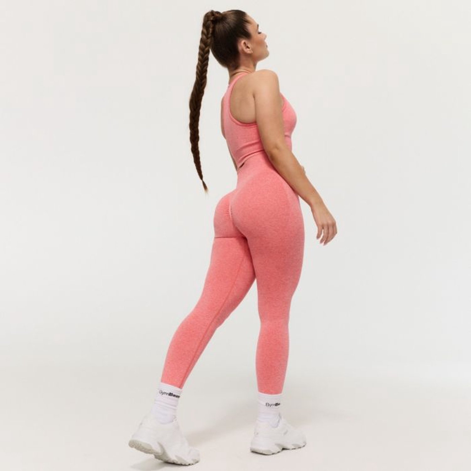 GymBeam Dames FLO Legging Koraal M