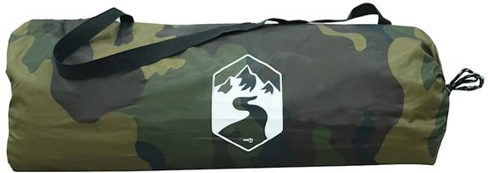 vidaXL Koepeltent 4-persoons waterdicht camouflage Kampeertent - Tent - Koepeltent - Campinguitrusting - Waterproof Tent van Vidaxl — afbeelding 2