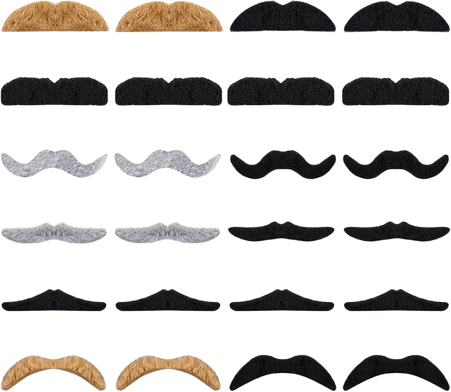 Nep snor voor verkleedpartijen, carnaval en Halloween - Grappige accessoires voor kostuums