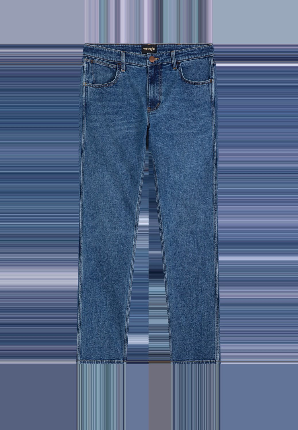Wrangler heren spijkerbroek Greensboro Halo Regular Fit Blauw