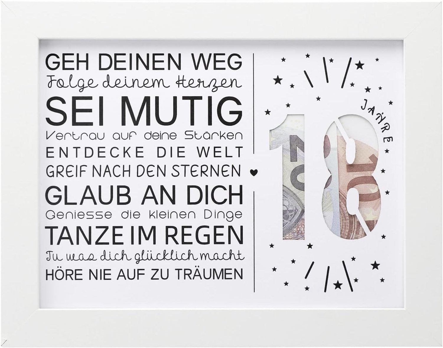 Originele Geldcadeaus voor 18e Verjaardag, Creatieve Geldgeschenken voor Jongens en Meisjes, Unieke Verjaardagsideetjes voor 18-jarigen