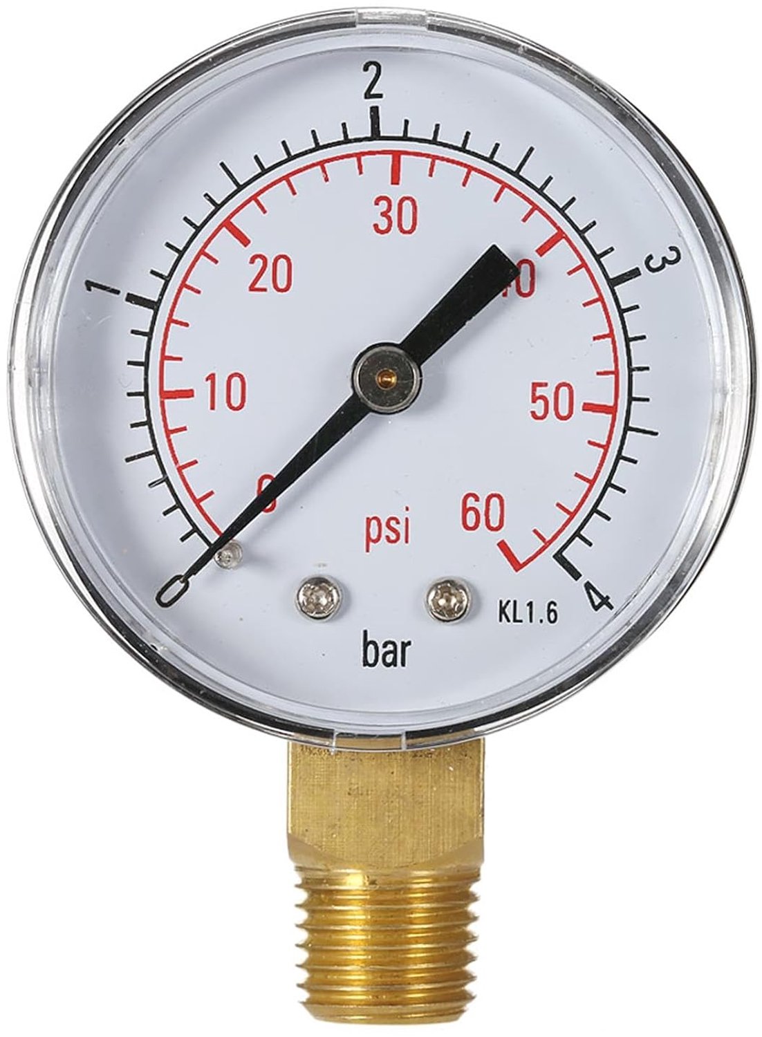 Annadue 50mm Dubbelschaal Manometer voor Water en Lucht (2)
