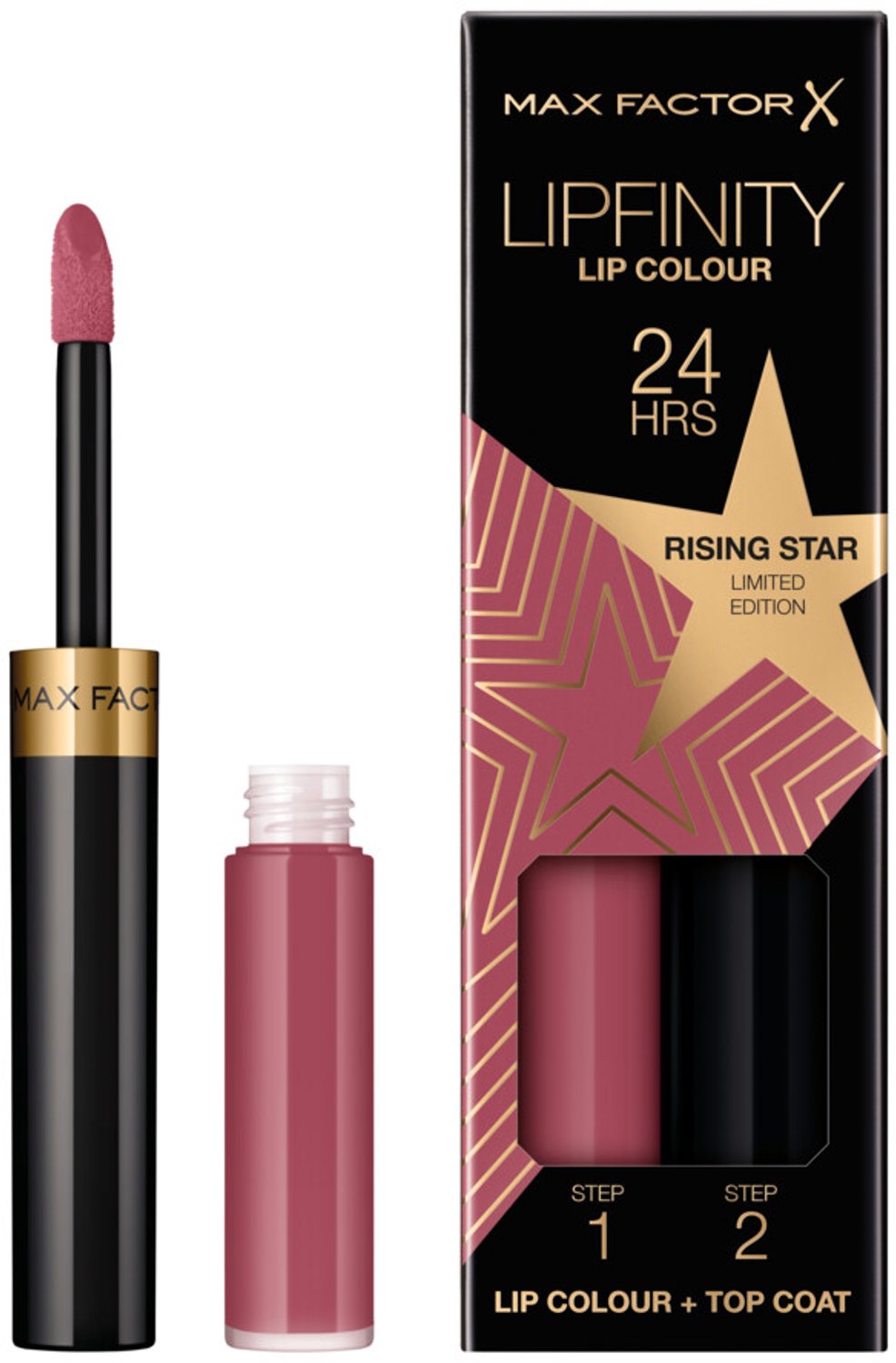 Max Factor - Lipfinity Liquid Lipstick Limited Edition 084 Rising Star - 2 x 2,3 ml - Voordeelverpakking