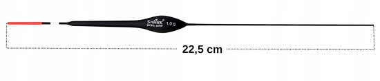 Shark Staafdobber Balsa 1.0g / 22.5cm - Perfect Hunter — afbeelding 3