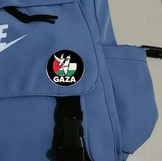 2 stuks Save Gaza Pin Badges - 1,2 inch legering vredesduif olijftak Palestina vlag kaart knoppinnen, bewustzijn broche reversspeldjes voor kleding, tassen, hoeden — afbeelding 2
