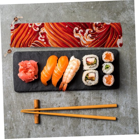 4 Stuks Delige Japanse Stijl Opbergzakjes met Trekkoord Duurzame Katoenen Etui voor Vorken Kammen Waaiers Beschermt Tafelgerei tegen Vuil voor Feestelijke Diners — afbeelding 2