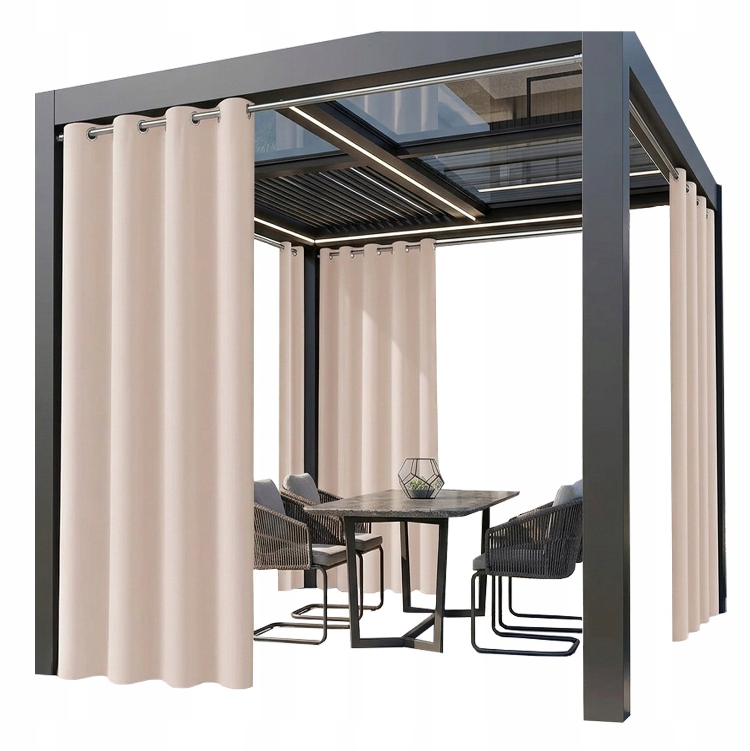 Waterdichte Tuindoeken Beige 70x200 cm - UV- en Windbescherming