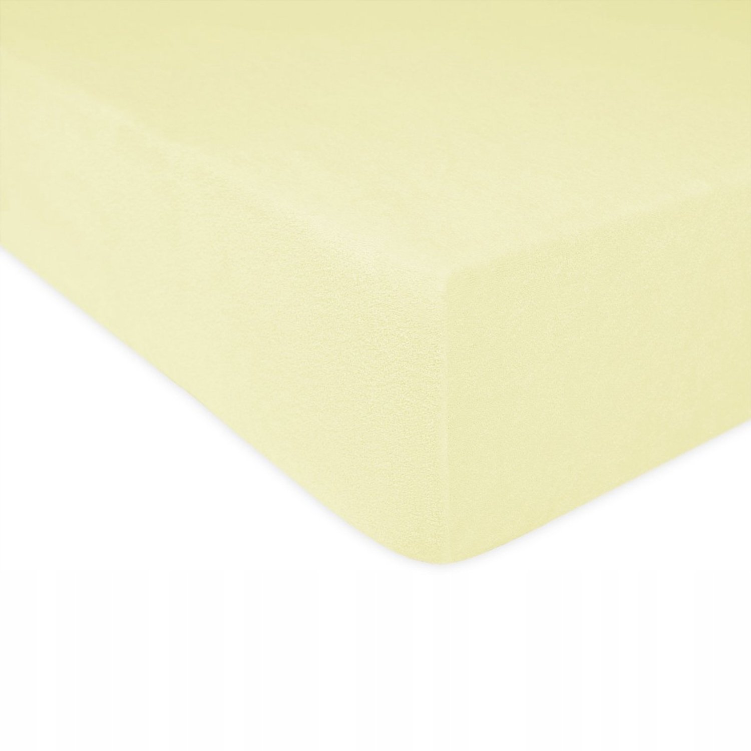 Fitted Sheet Terry Cloth Cream 80x160 cm - High Quality