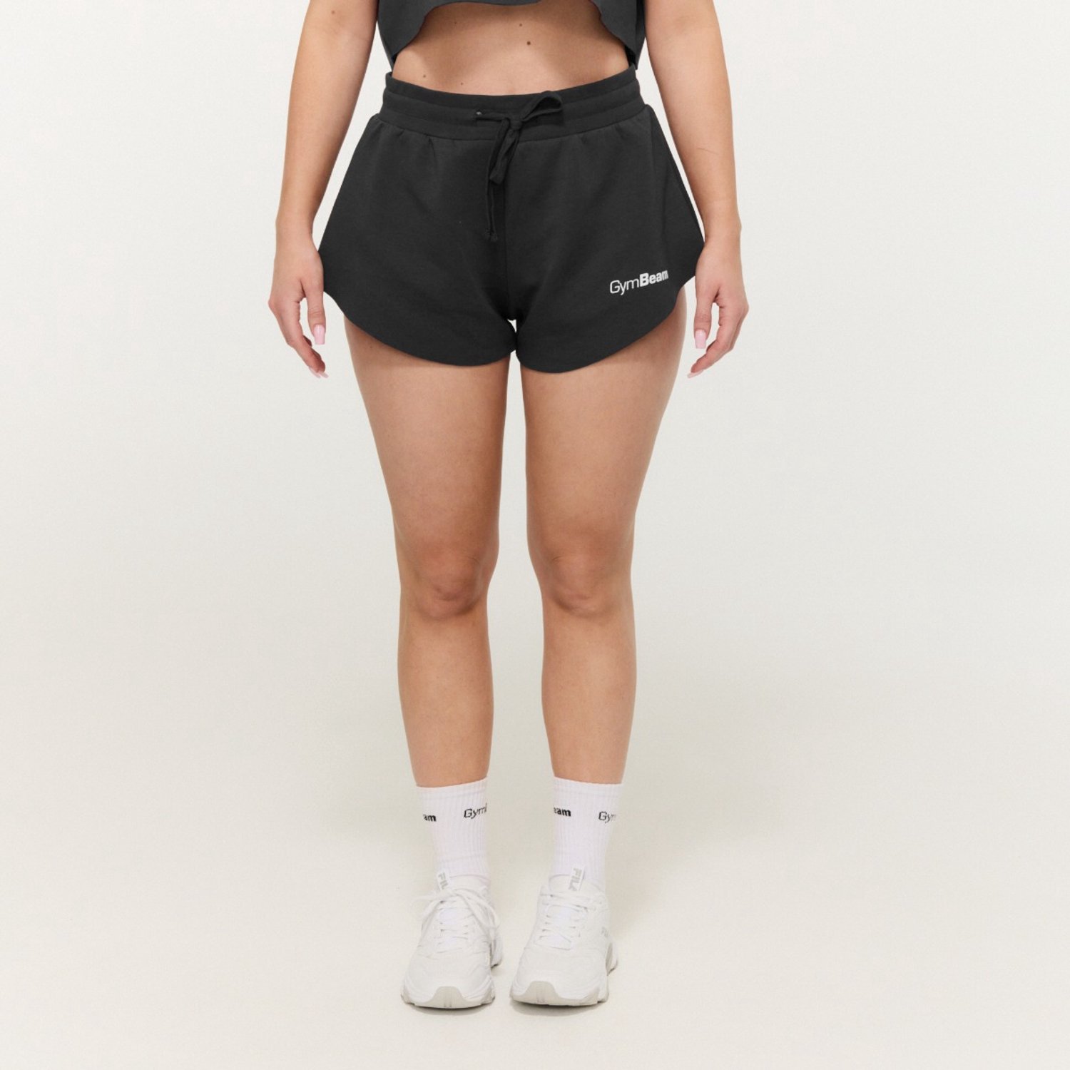GymBeam Damesshort Relay Zwart XS