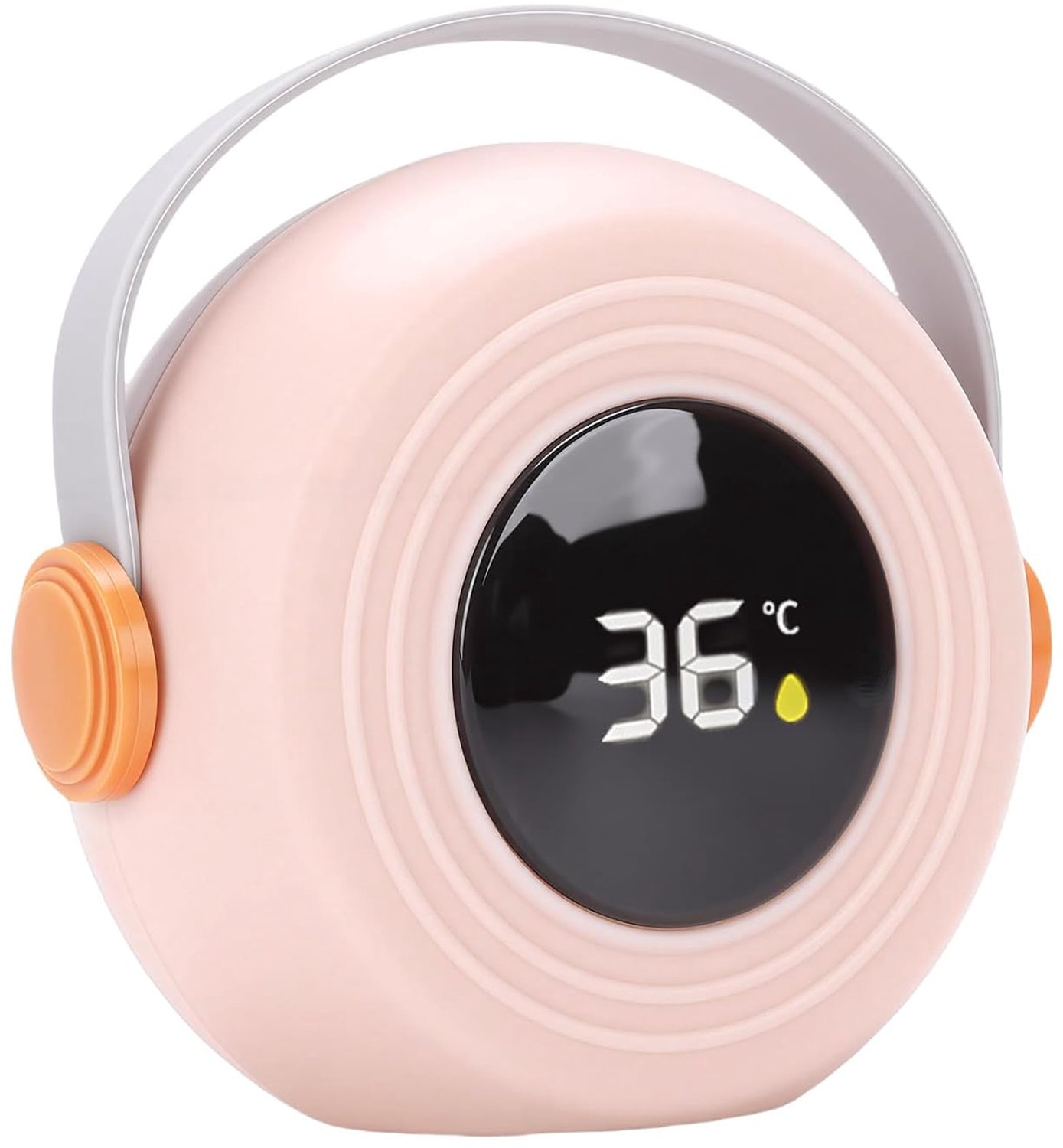 Baby badthermometer, schattige luidsprekervorm met LED-display, kleurwaarschuwing, PP-materiaal en automatische uitschakeling, geschikt voor zuigelingen