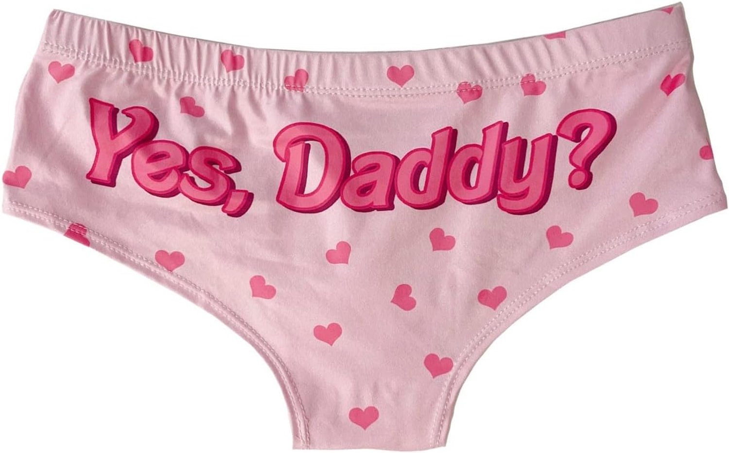 Générique Sexy damesondergoed met cartoonprint en grappige letters