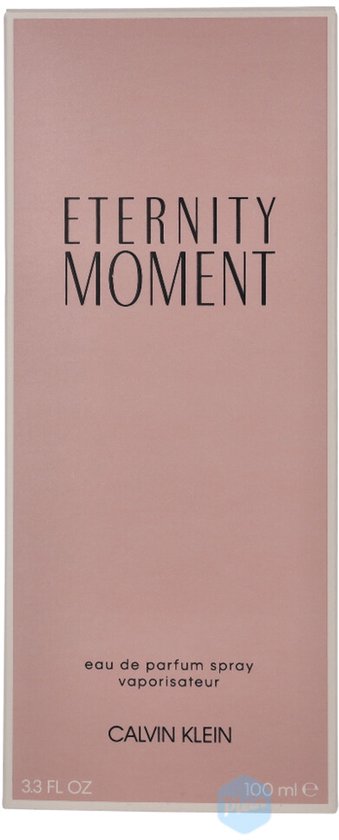 Doos voor Eternity Moment eau de parfum spray 100 ml, Calvin Klein
