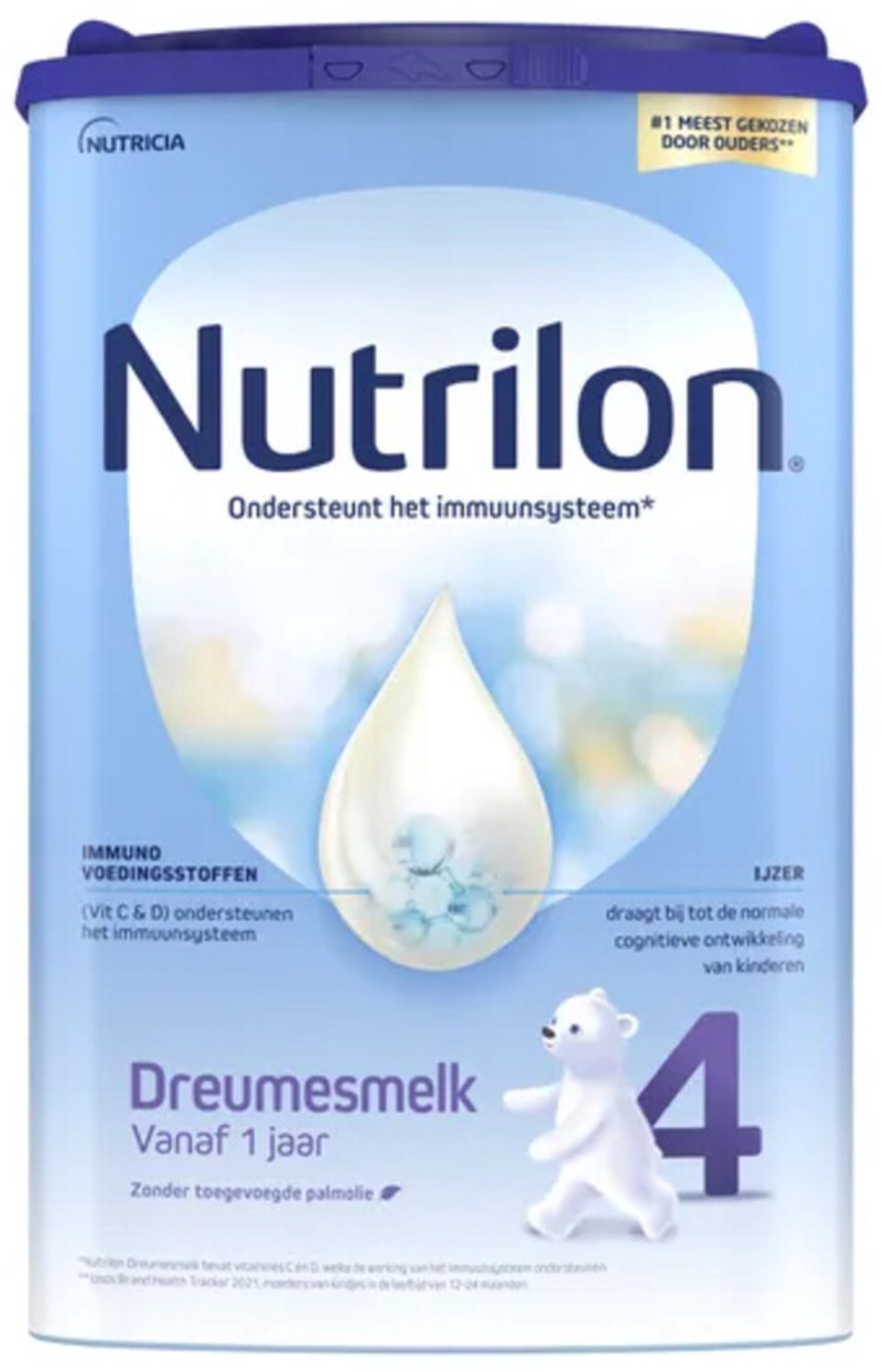 Nutrilon - Dreumesmelk 4 - 2 x 800 gr - Voordeelverpakking