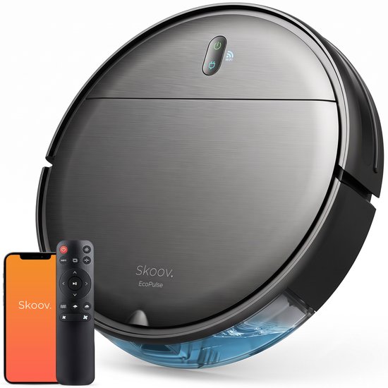 Ecopulse Robotstofzuiger met dweilfunctie - Met app, - Ecopulse - €130,99