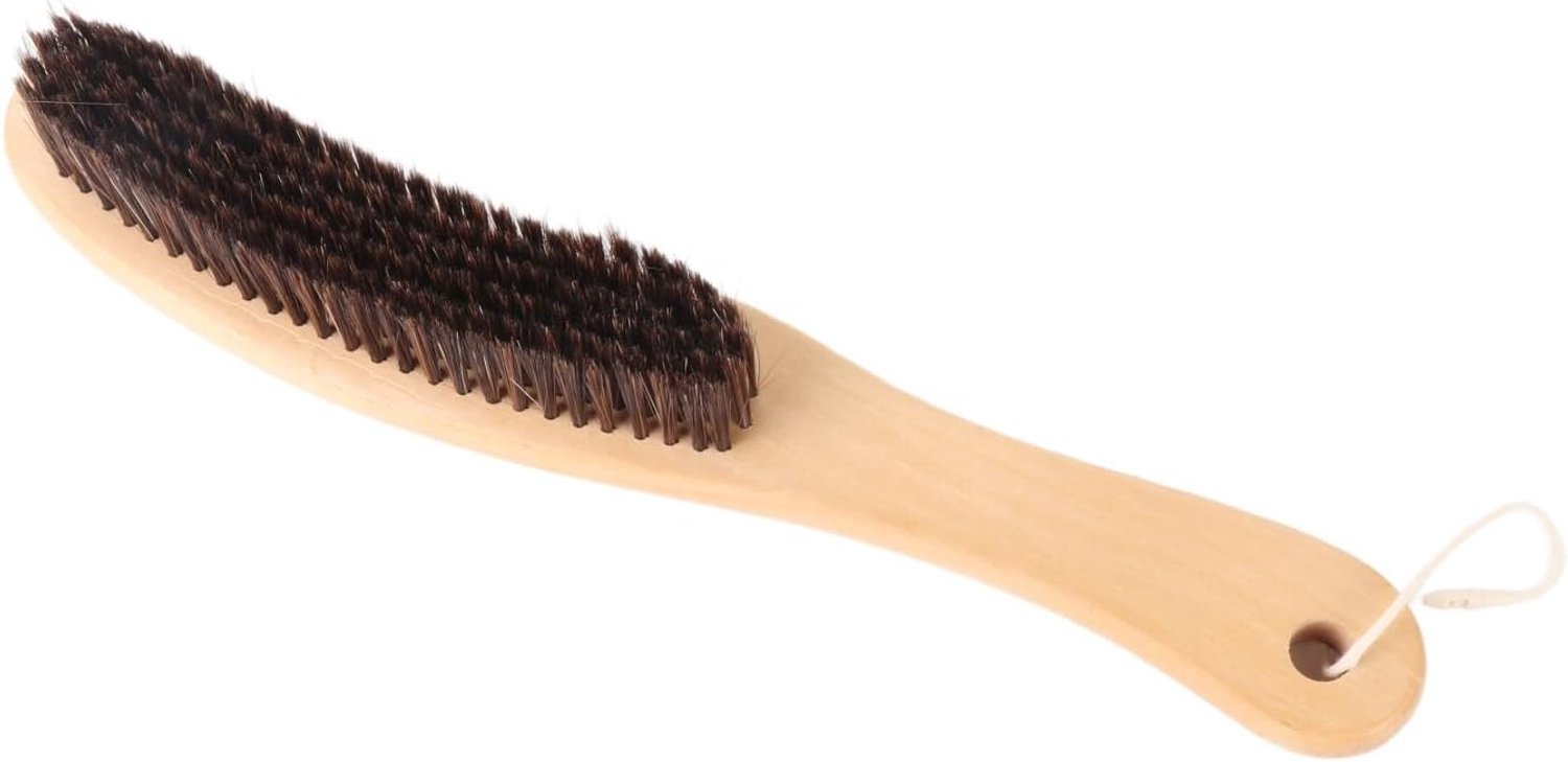 Reinigingsborstel voor mantels, kledingborstel, antistatische trui, stintdraad, ontharing, houten handvat, kledingborstels, kam