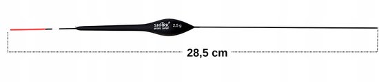SHARK Balsa Dobber 2,5g / 28,5cm - Perfect Hunter — afbeelding 2