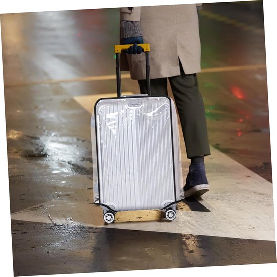 Trolley Kofferhoes Bagage Stofdichte Beschermer Koffer Stofdichte Beschermer Bagagekofferhoes Bagagehoes Kofferhoes Reisopbergtas Waterdicht — afbeelding 4