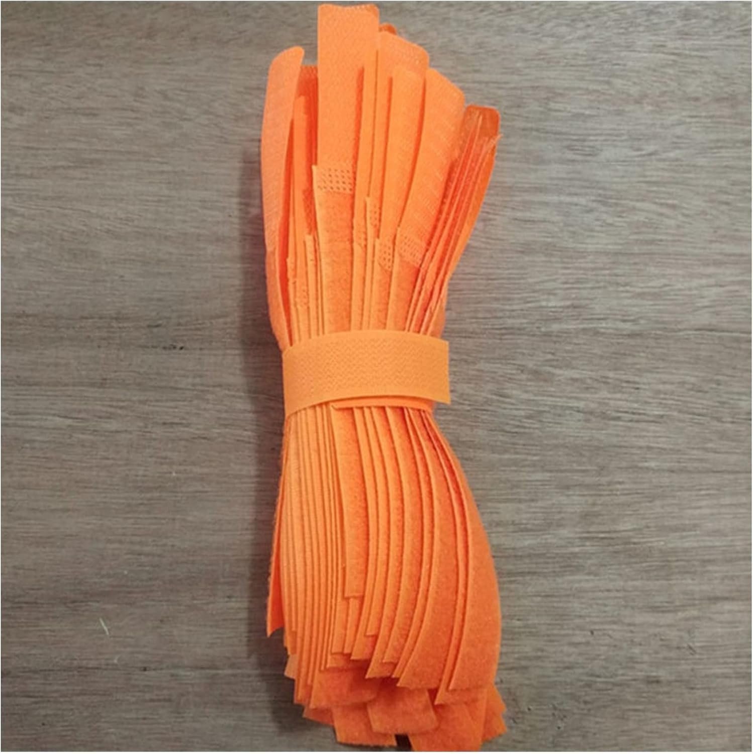 50 stks kabelbinders herbruikbare bevestigingsdraad organizer koord touwhouder Diy naaien levert tape (Color : 50 Pcs Orange, Size : 18 x 2cm)