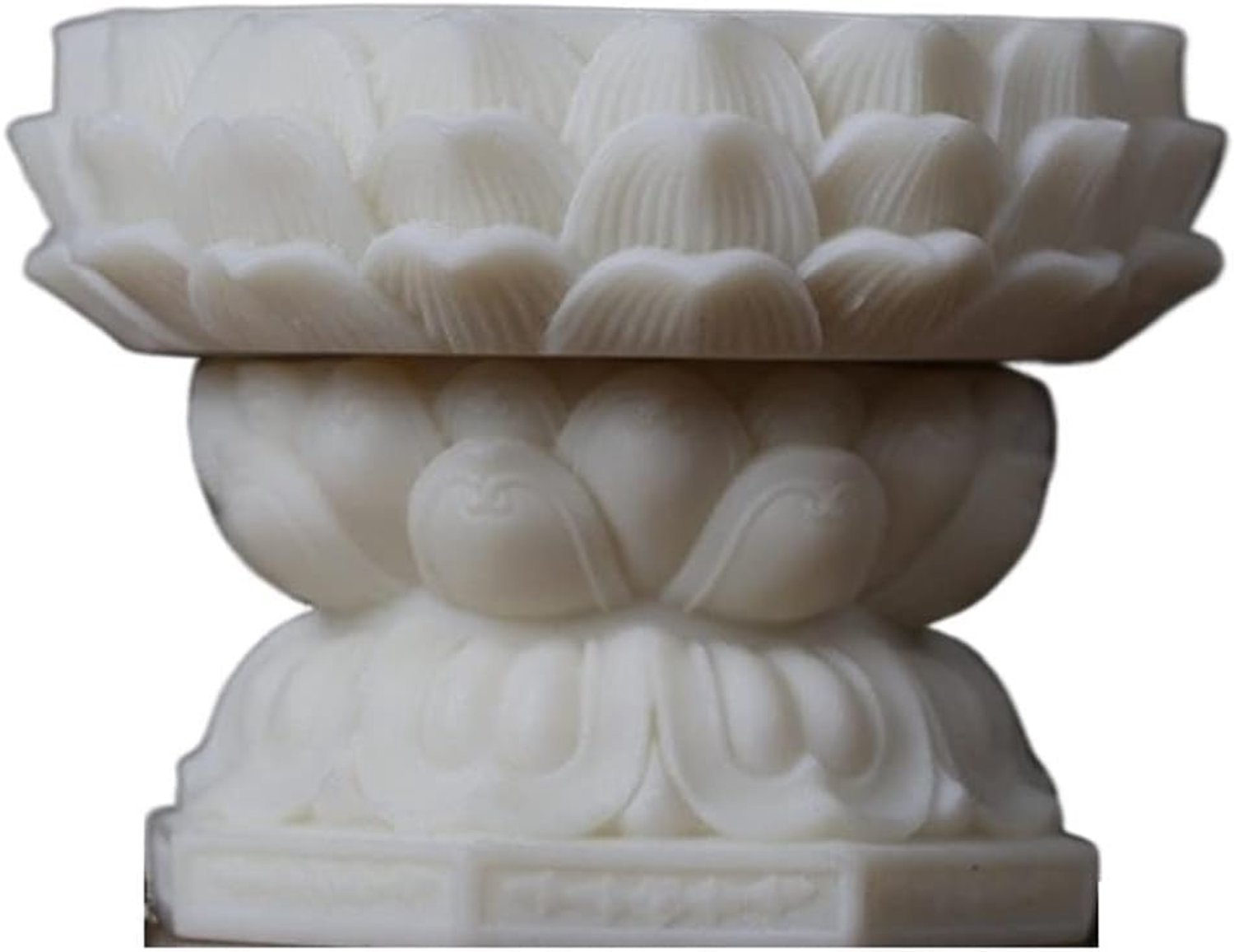 boeddhistisch altaar Ivoor Fruit Verguld Goud Guanyin Bodhisattva Boeddhabeeld Met Boeddha's Licht Op De Rug, Lotus Platform, Verhoogde Basis, Het aanbieden van Ornamenten, Houten Boeddha Nis Zitting