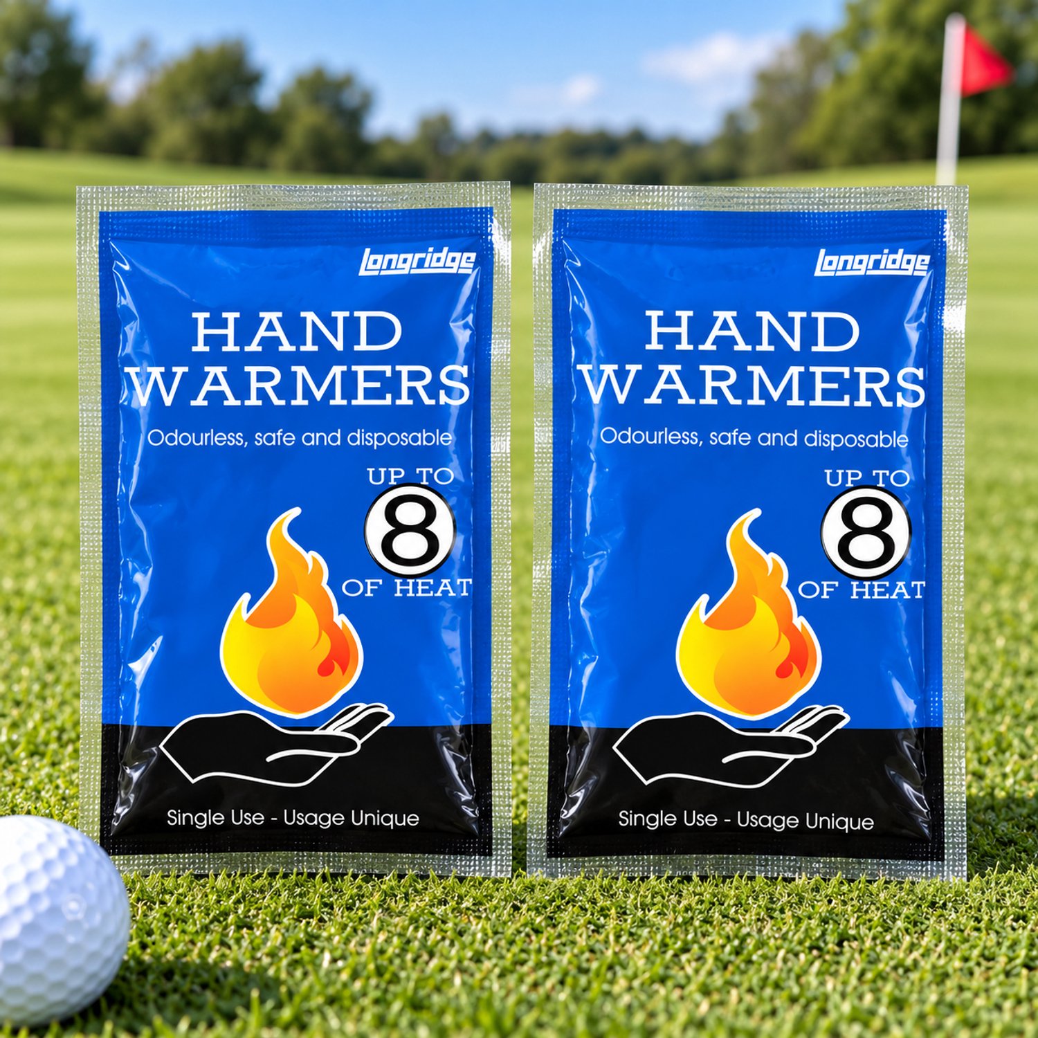 Longride - Handenwarmer - wintergolf- Golf - Golf accessoires - Golftrainingsmateriaal - Sport - Golfset - Training - Cadeau - Trolley -golfpresentje