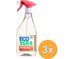 3x Ecover Oven/Kookplaat Reiniger (500 ml)