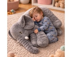 MikaMax Olifant Knuffel - Grote Pluche Olifant 65 cm - Extra Zacht
