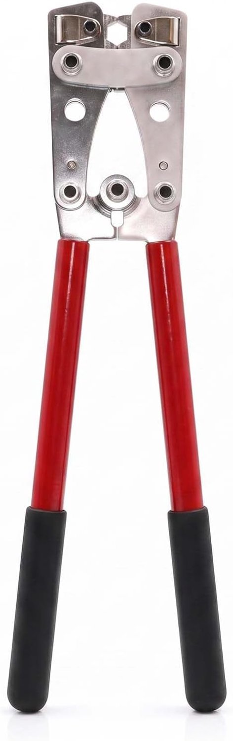6-50 mm² handelektricientang, groot krimpgereedschap, krachtige krimptang, krimptang, kabelschoenen, krimptang, accukabelschoen, krimptang, kabelschoentang, voor SC/JG/C45-klemmen enz.