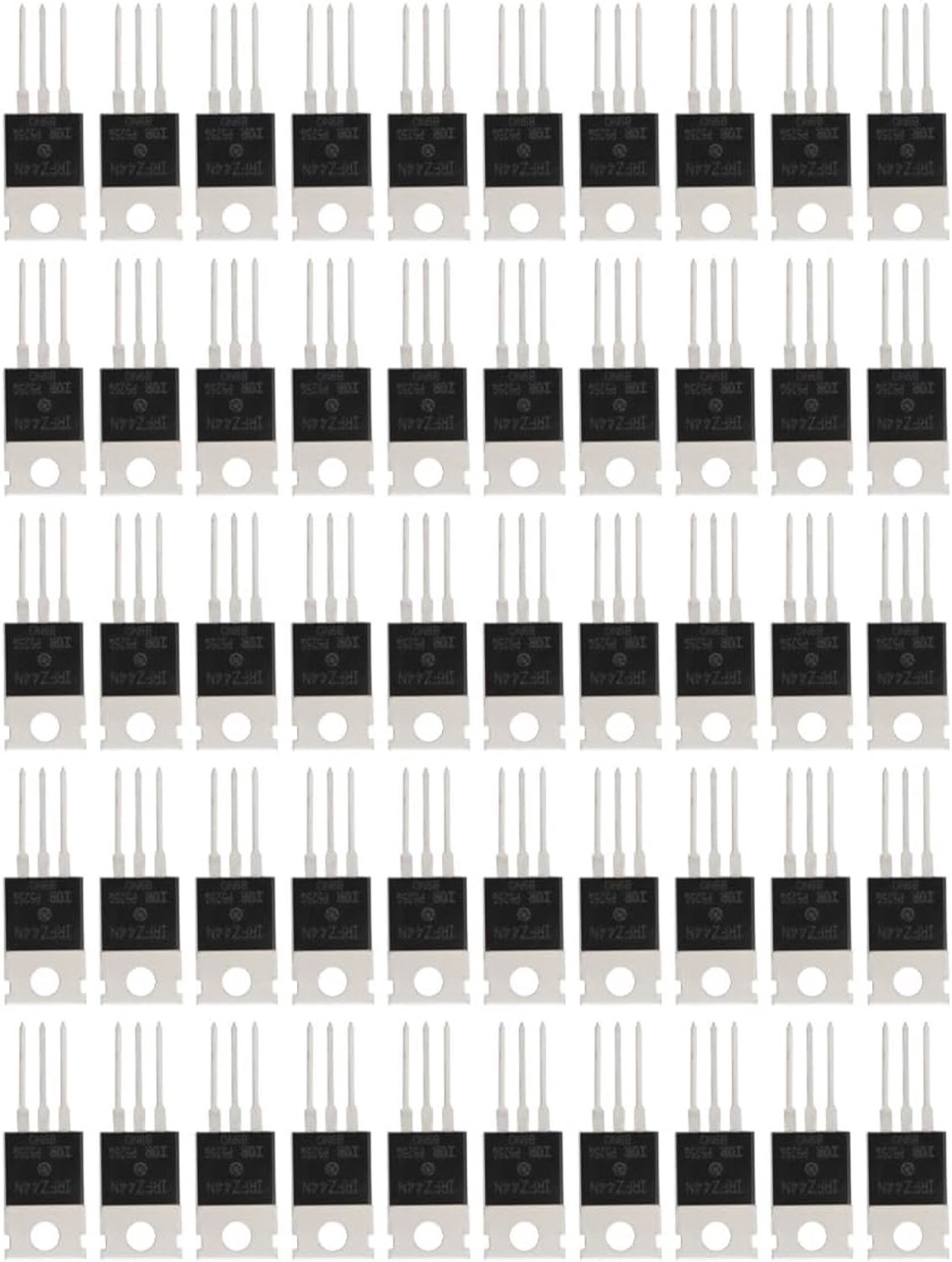 50-Pack IRFZ44N Transistor IRFZ44 N-Channel International Rectifier Power Mosfet 49A 55V - ShopVlot