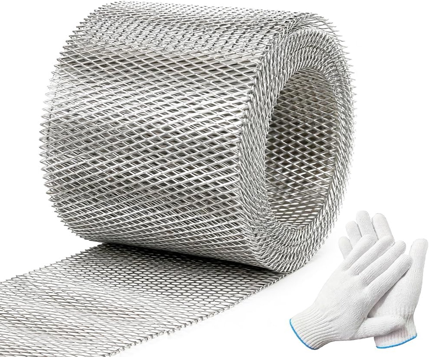 Aluminium gutter protection, gutters, sheet protection, 12.7 cm x 600 cm, rain gutters, sheet protection, gutter - ShopVlot