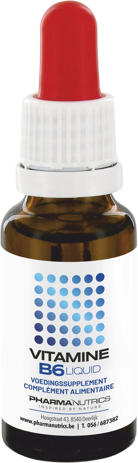 VITAMINE B6 DRUPPELS PHARMANUTRICS 50 ML- natuurlijke b6- zenuwstelsel