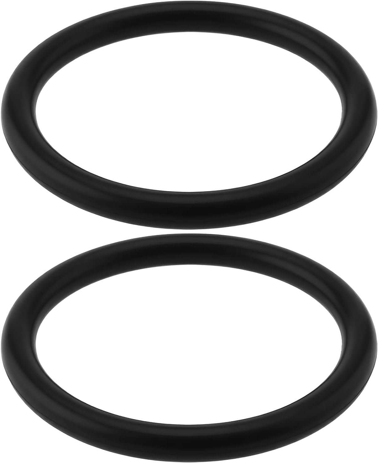 2X spoelslang afdichtring 362769001 55x45x5mm compatibel met Geberit UP Cisterne Zwart